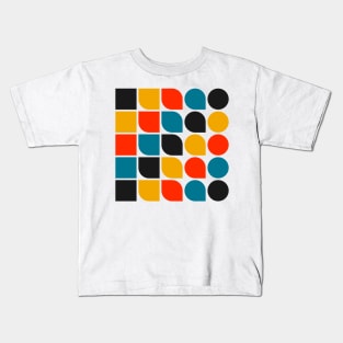 Bauhaus Inspired Pattern Kids T-Shirt